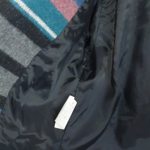 Vintage Mid-West Garment Co Western Blanket Crop Jacket - Picture 8 of 9